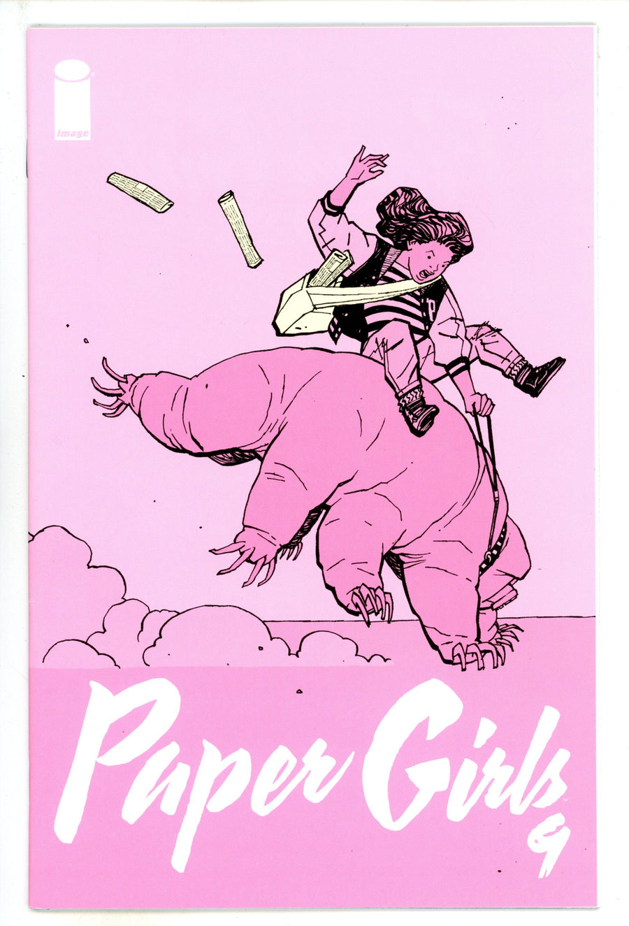 Paper Girls 9 High Grade (2016) 