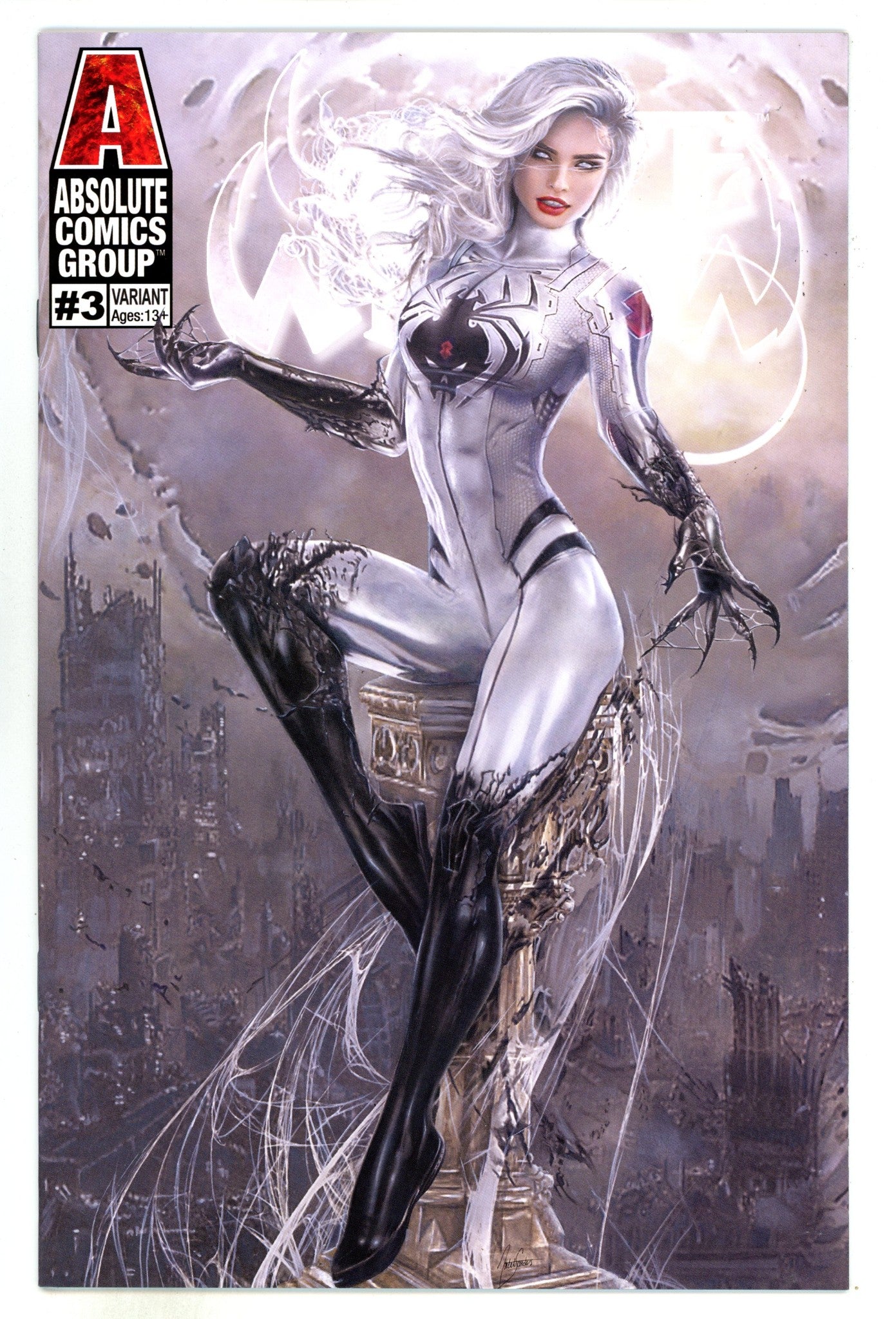 White Widow 3 NM- (9.2) Eclipse (2019) Sanders Exclusive Variant 