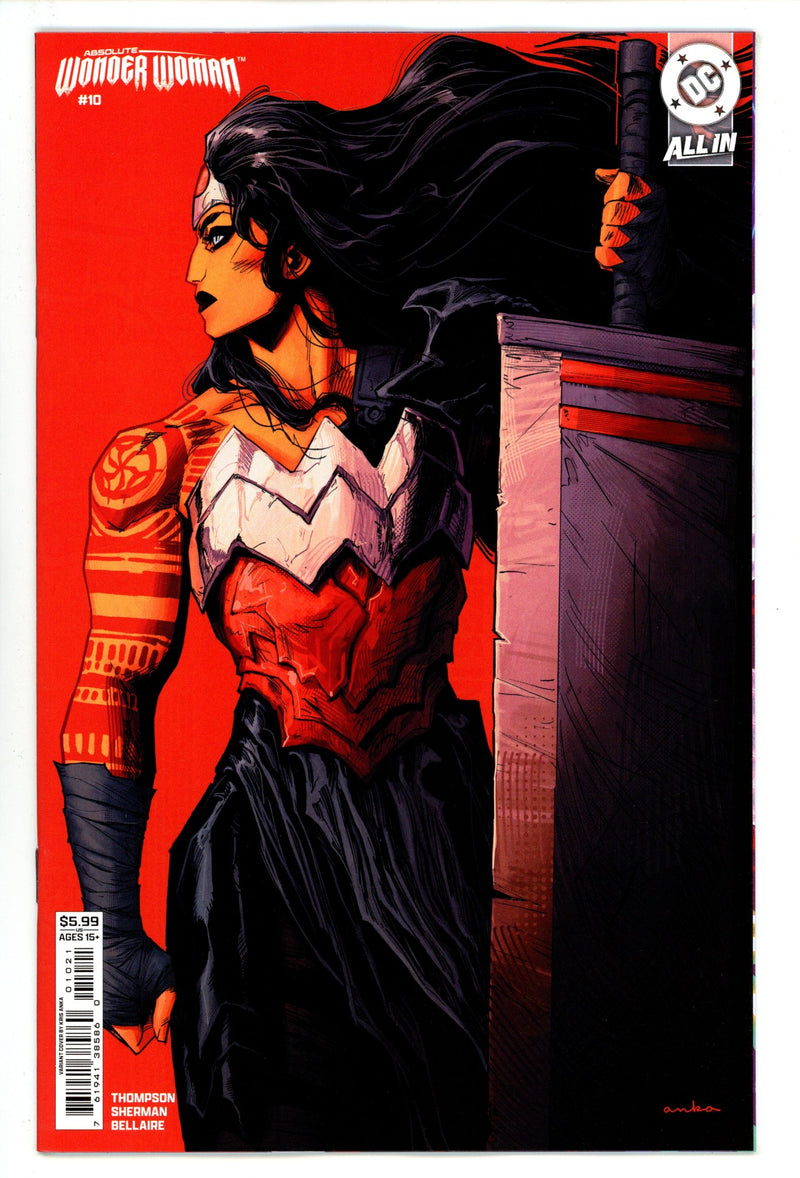 Absolute Wonder Woman 10 Anka Variant (2025)