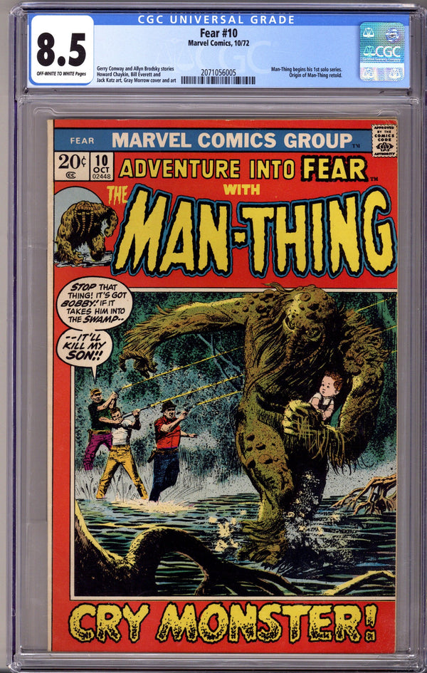 Fear 10 CGC 8.5 (1972)