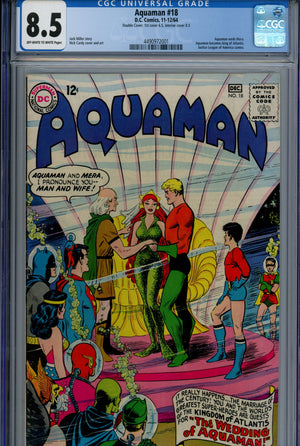 Aquaman Vol 1 18 CGC 8.5 (VF+) Double Cover  (1964)  