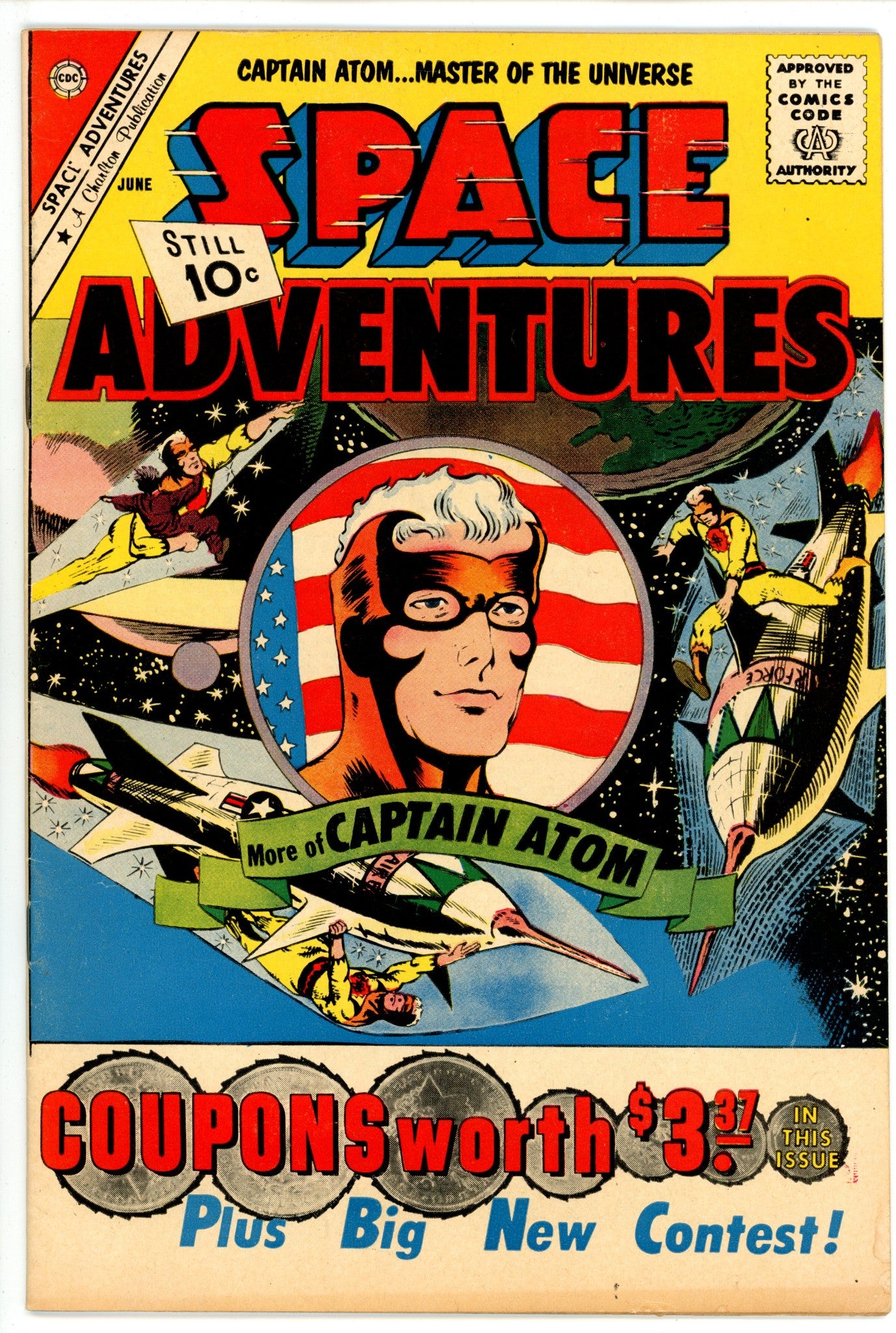 Space Adventures 40 VG+ (4.5) (1961) 