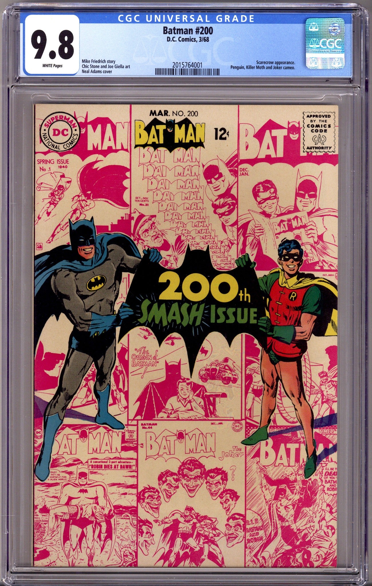 Batman Vol 1 200 CGC 9.8 (NM/M) (1968) 