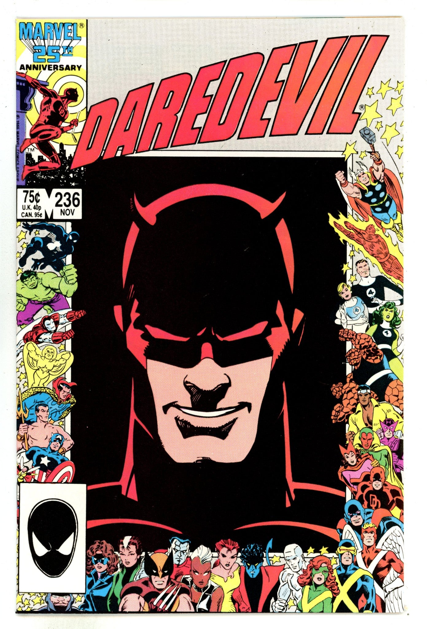 Daredevil Vol 1 236 VF/NM (9.0) (1986) 