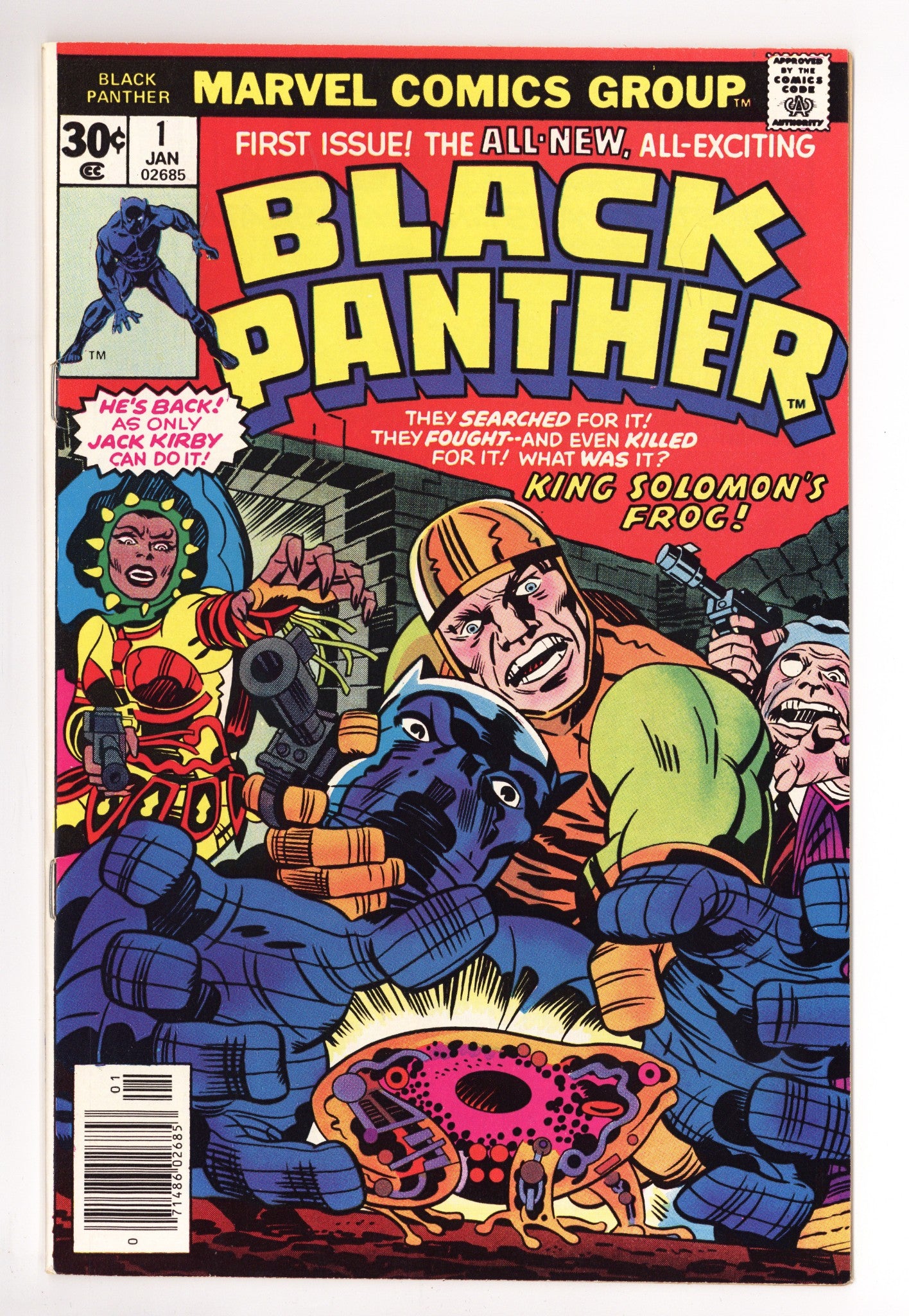 Black Panther Vol 1 1 VF+ (8.5) (1977) 