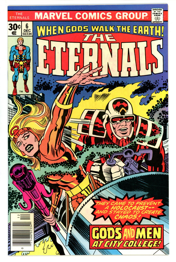 The Eternals Vol 1 6 VF/NM (9.0) (1976)