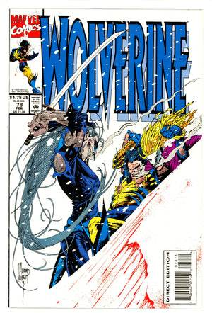 Wolverine Vol 2 78 NM- (9.2) (1994)