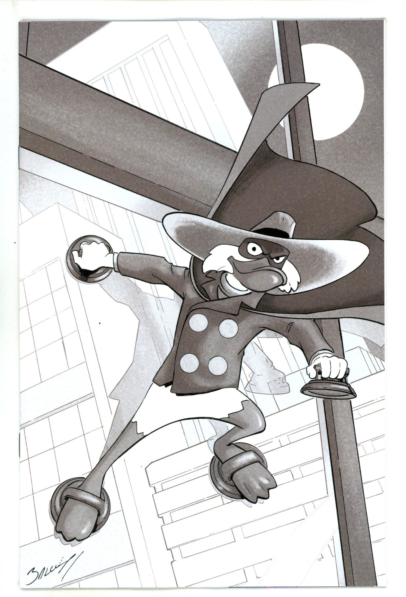 Darkwing Duck 3 Bagley B&W Virgin Incentive Variant (2025)