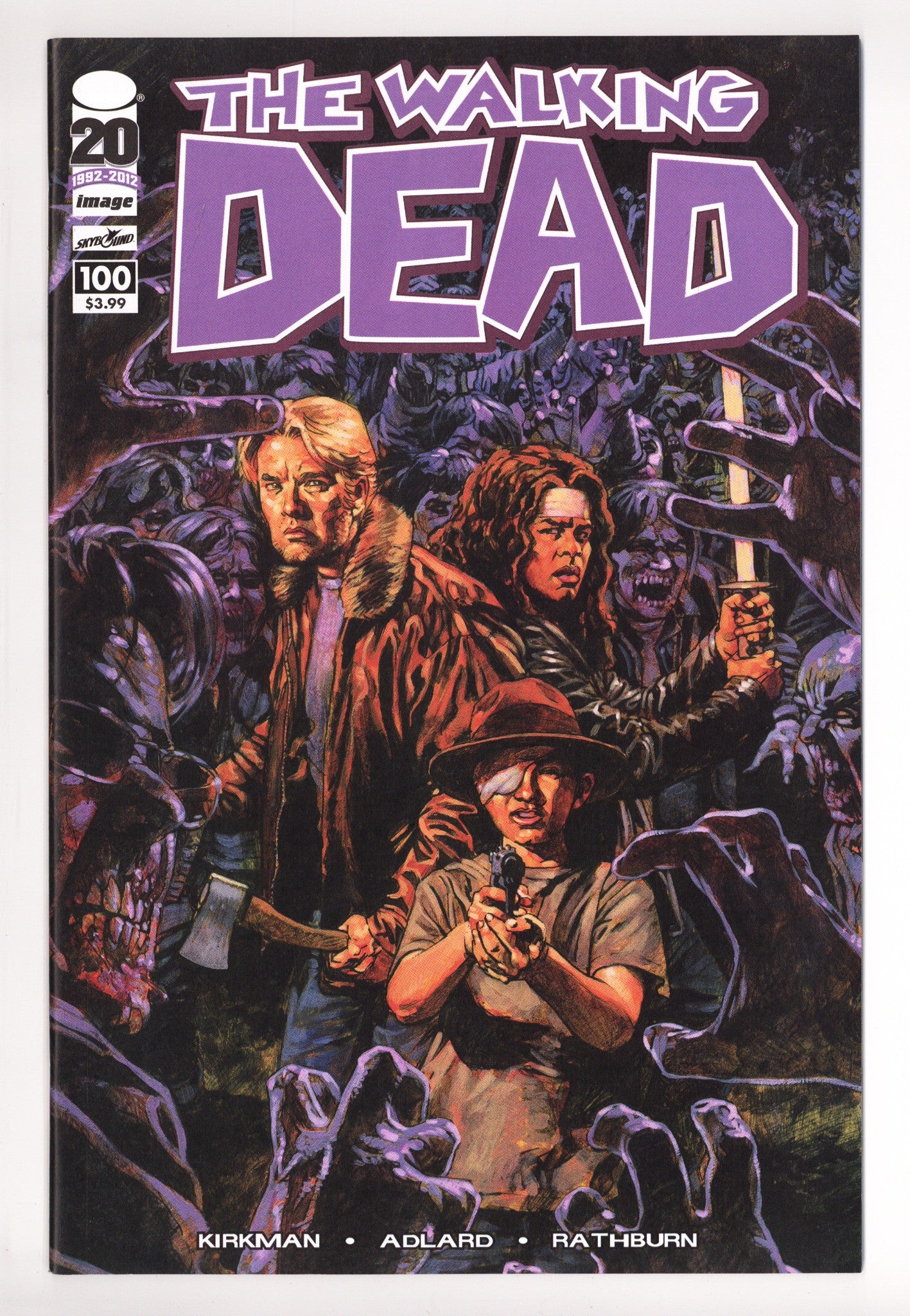 The Walking Dead 100 High Grade (2012) Phillips Variant 