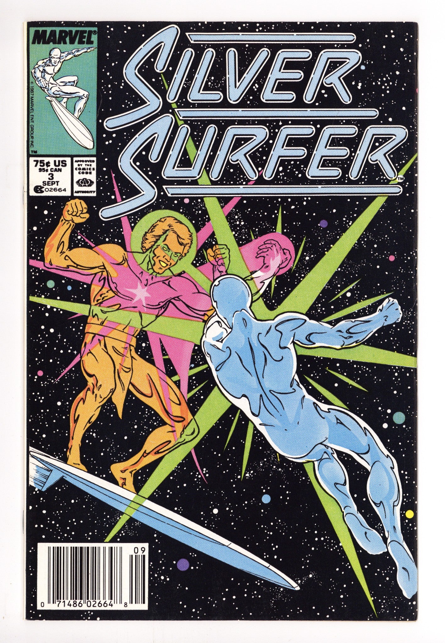 Silver Surfer Vol 3 3 High Grade (1987) Newsstand 