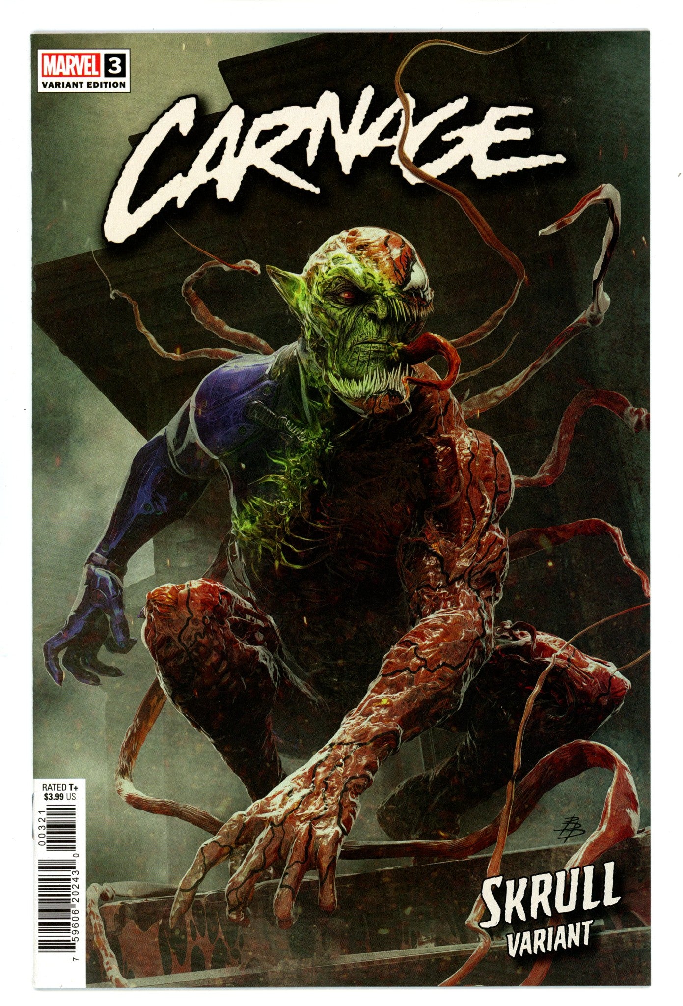 Carnage Vol 3 3 High Grade (2022) Barends Variant