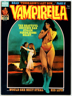 Vampirella Vol 1 59 VF+ (8.5) (1977) Canadian Price Variant