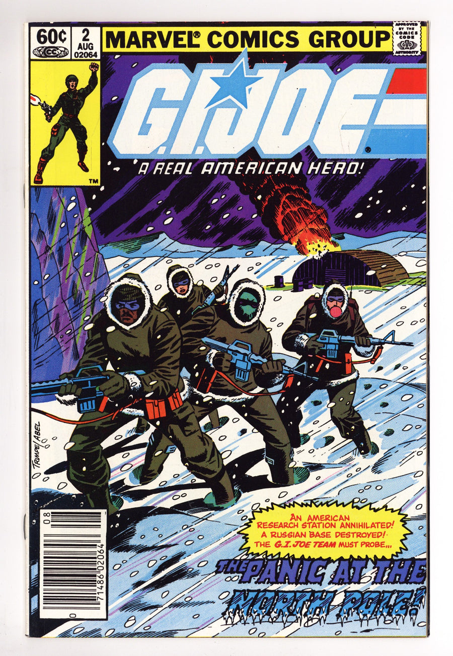 G.I. Joe, A Real American Hero 2 VF- (7.5) (1982) Newsstand 
