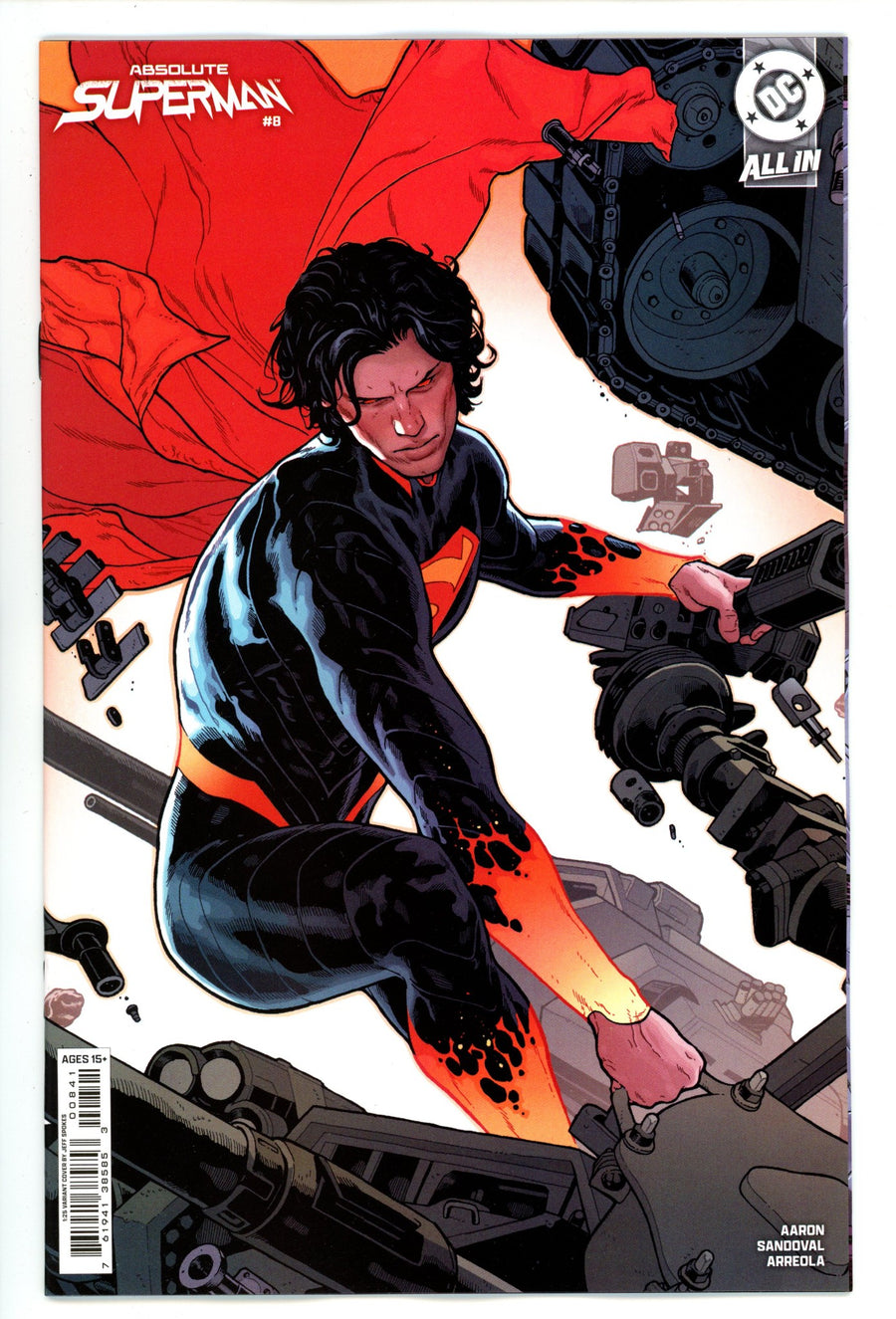 Absolute Superman 8 Spokes Incentive Variant NM (2025)