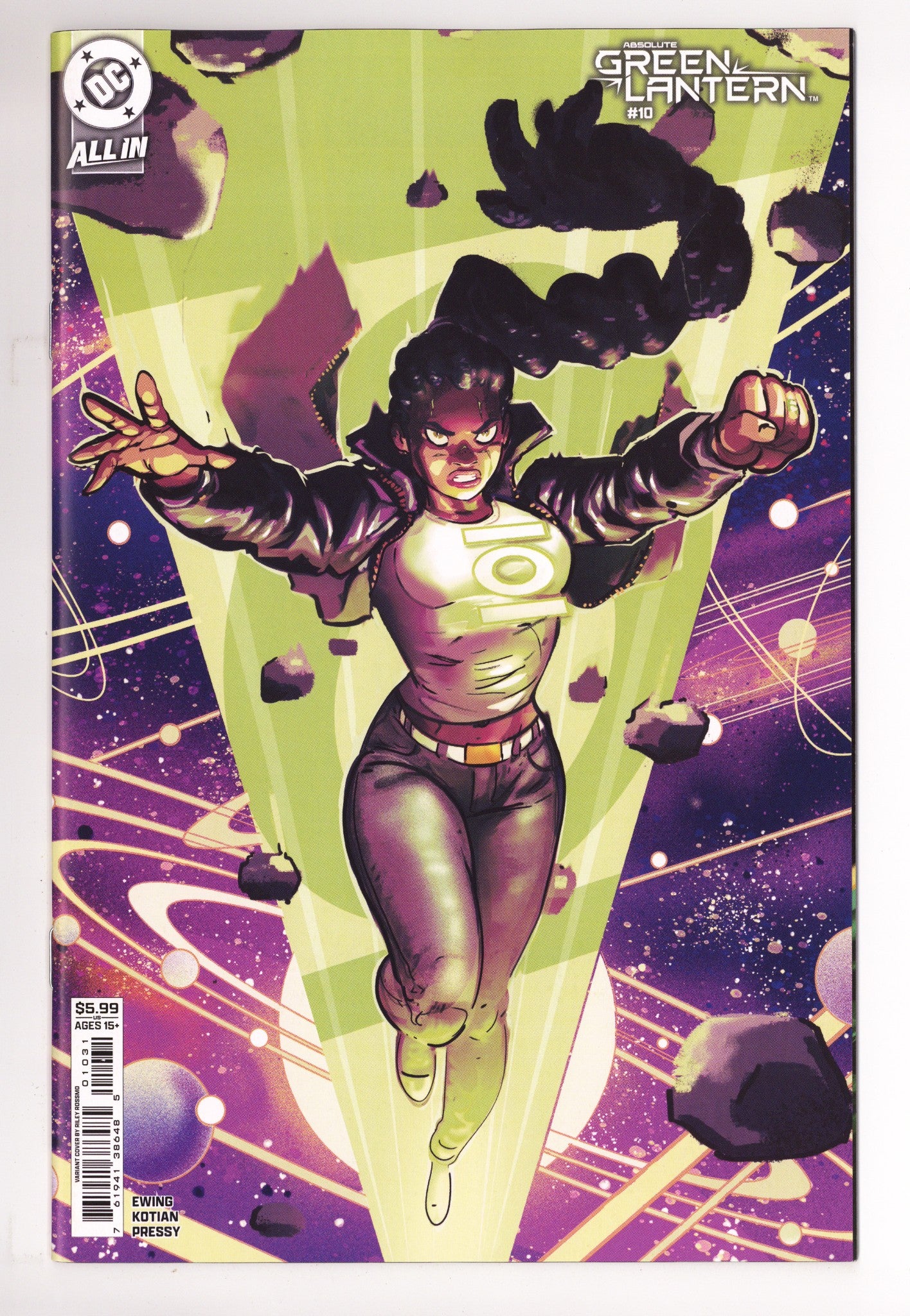 Absolute Green Lantern 10 Rossmo Variant (2025)