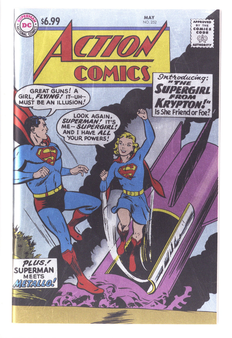 Action Comics Vol 1 252 Swan Foil Facsimile Variant (2025)