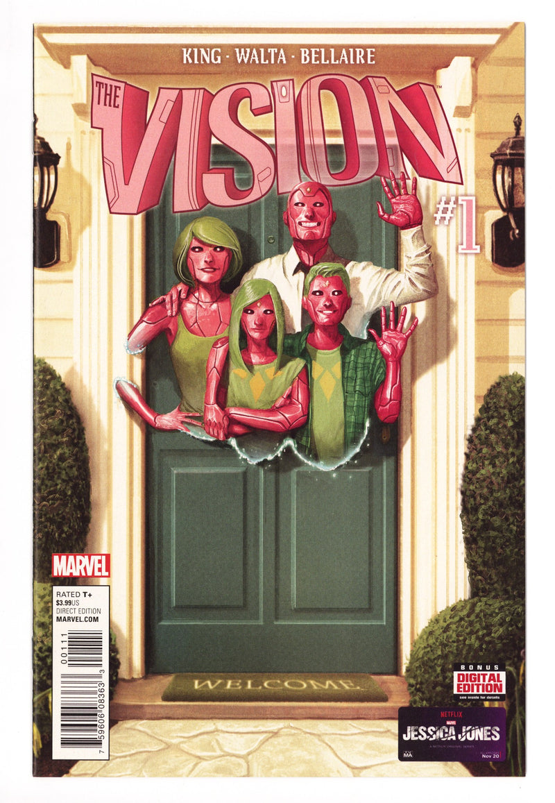 Vision Vol 3 1 VF+ (8.5) (2016) 