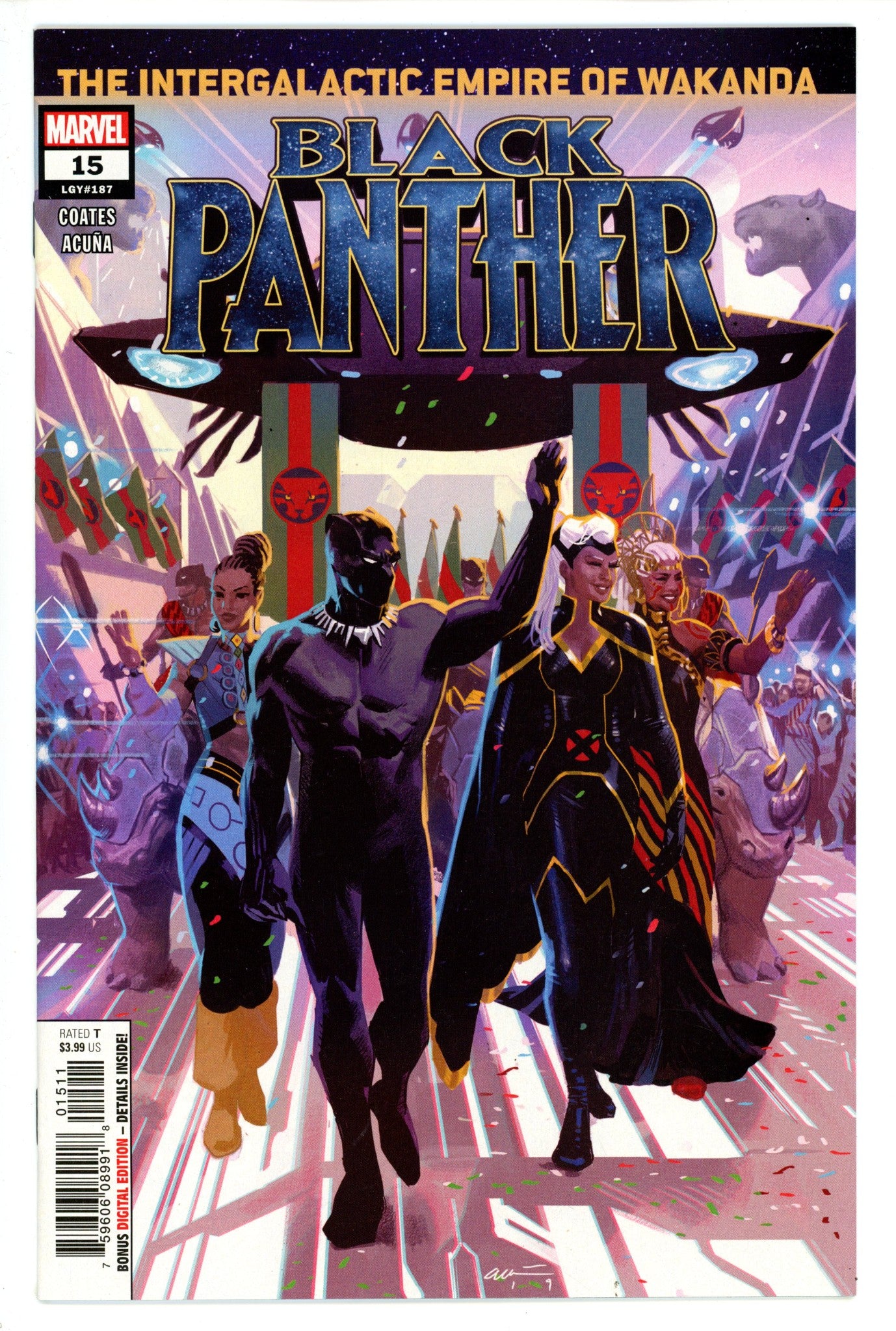 Black Panther Vol 7 15 (187) High Grade (2019) 