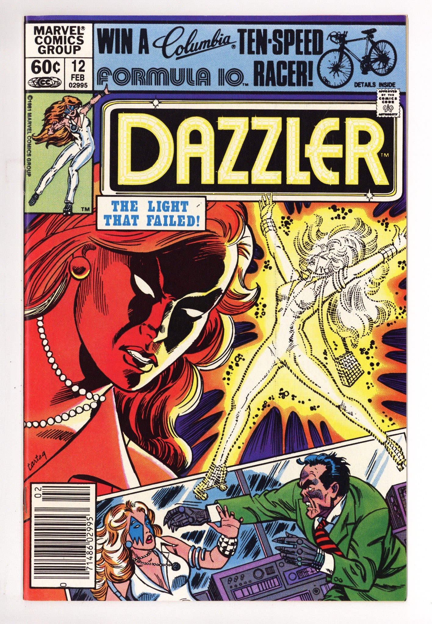 Dazzler Vol 1 12 High Grade (1982) Newsstand 