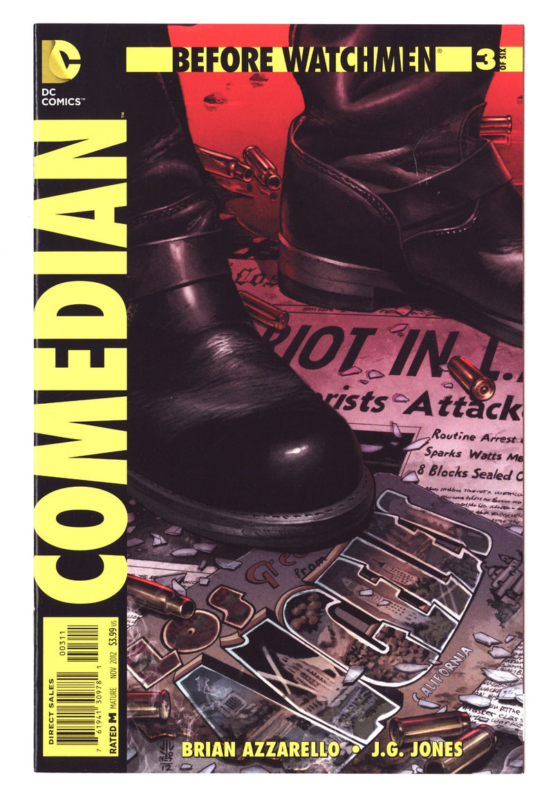 Before Watchmen: Comedian 3 High Grade (2012) 