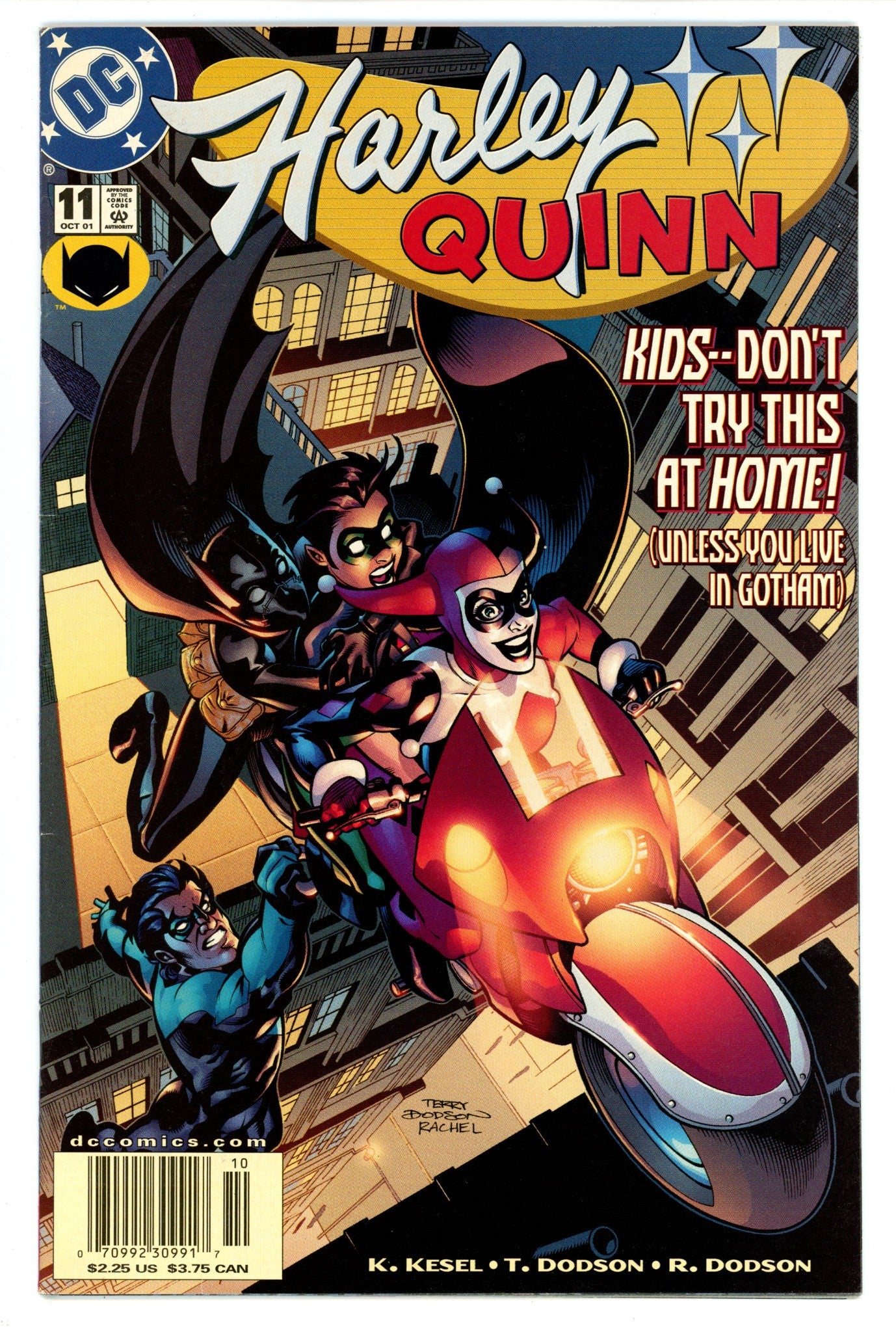 Harley Quinn Vol 1 11 FN (6.0) (2001) Newsstand 