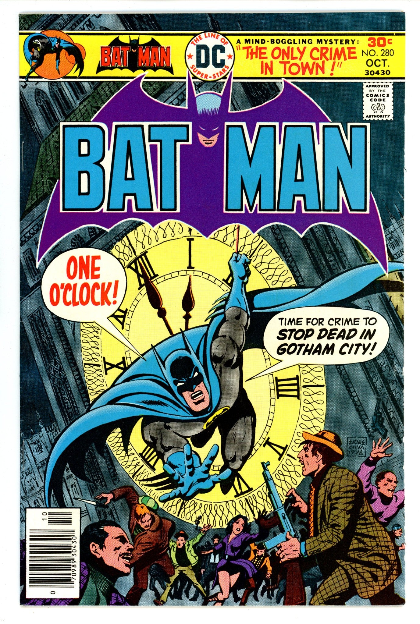 Batman Vol 1 280 VF (8.0) (1976) 