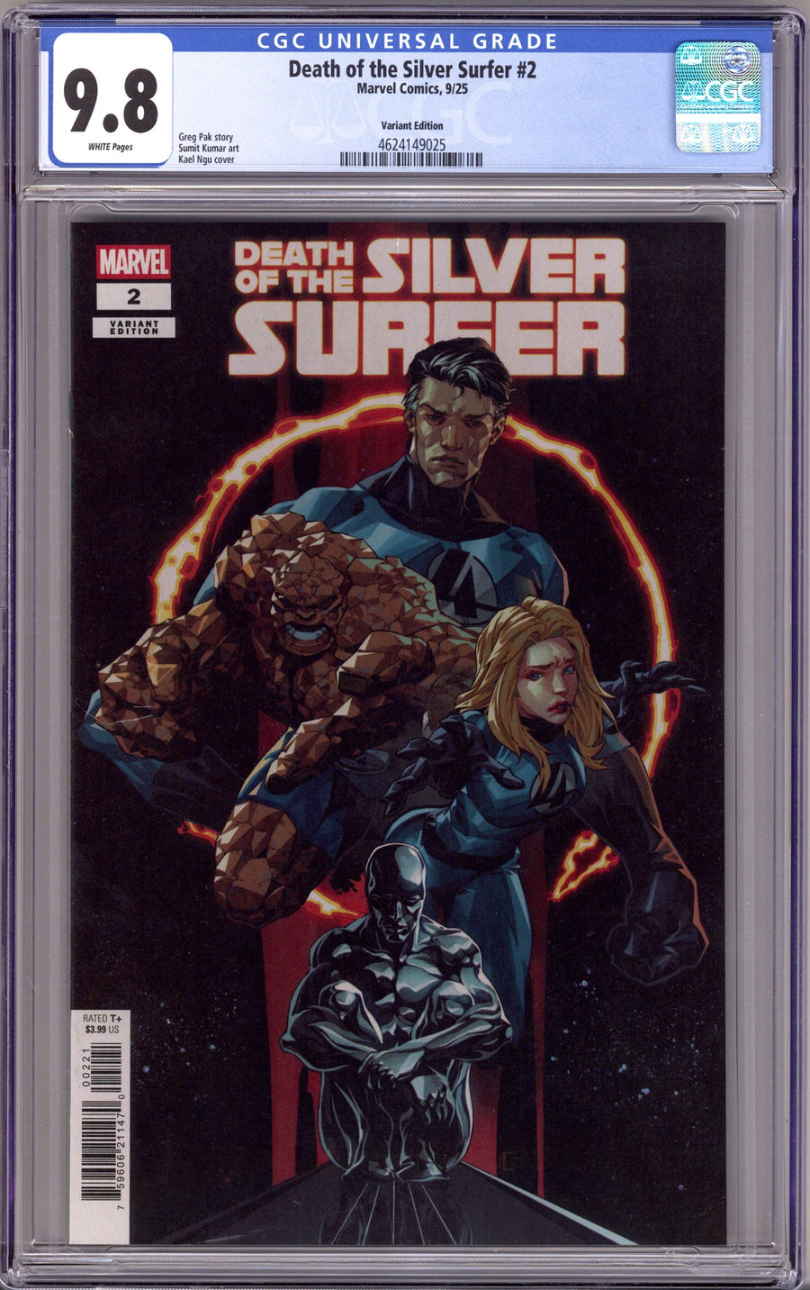 Death of the Silver Surfer 2 CGC 9.8 (NM/M) (2025) Ngu Variant 