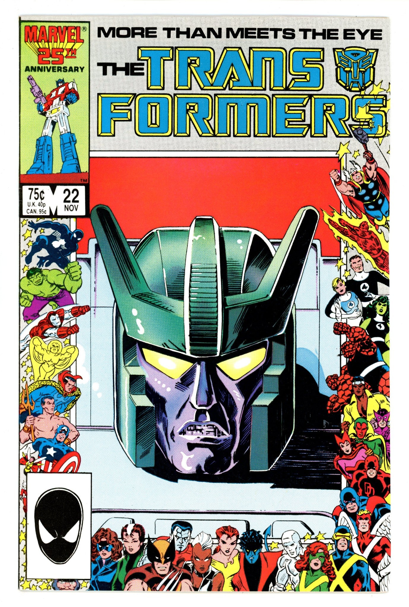 The Transformers 22 FN/VF (7.0) (1986) 