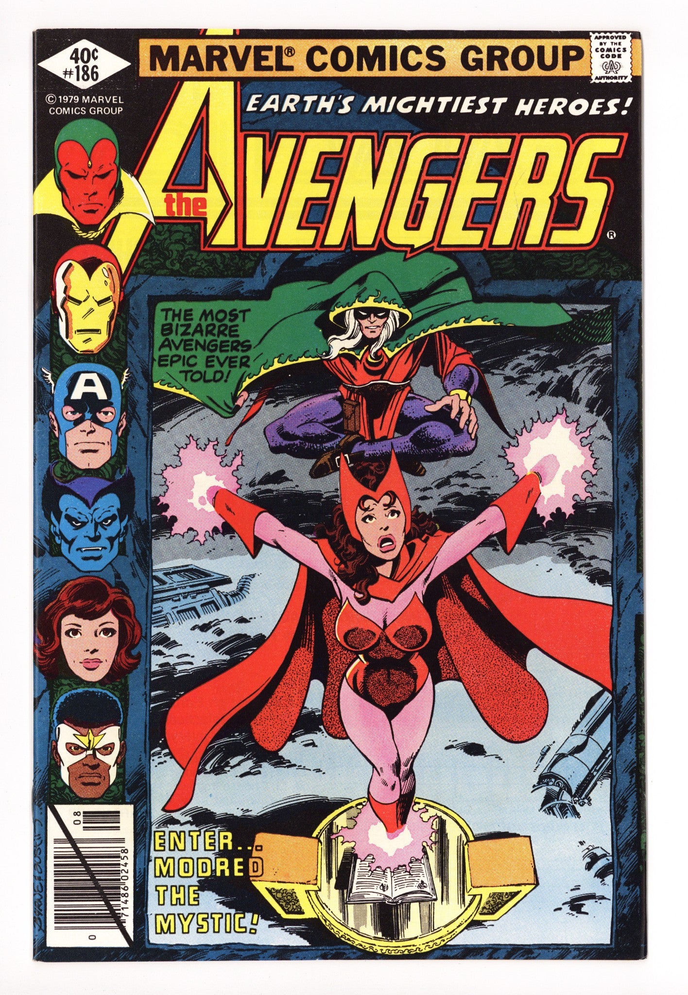 The Avengers Vol 1 186 VF+ (8.5) (1979) 