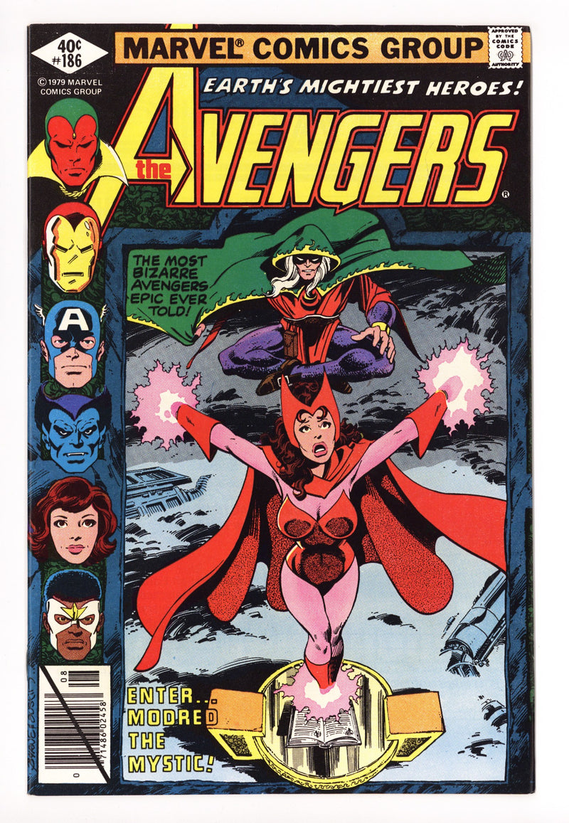 The Avengers Vol 1 186 VF+ (8.5) (1979) 