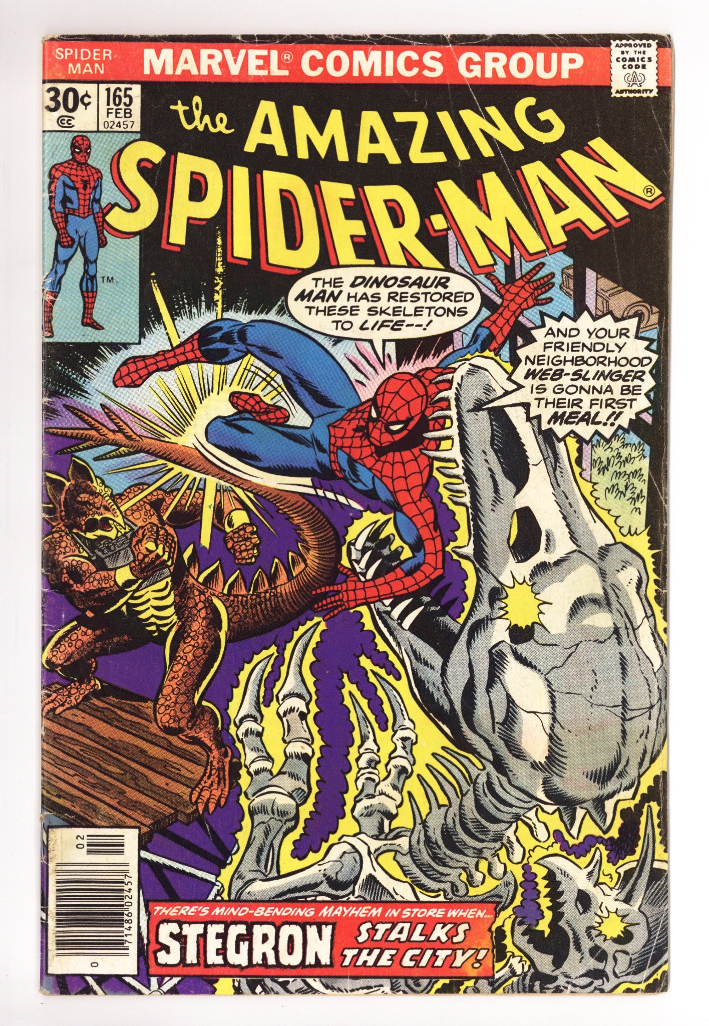 The Amazing Spider-Man Vol 1 165 VG (4.0) (1977) 