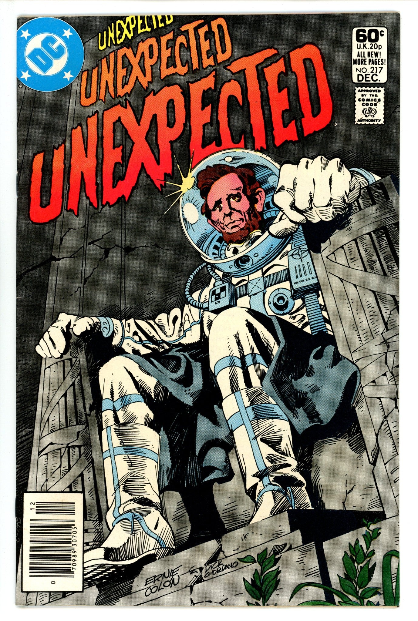 The Unexpected Vol 1 217 Newsstand FN+ (1981)