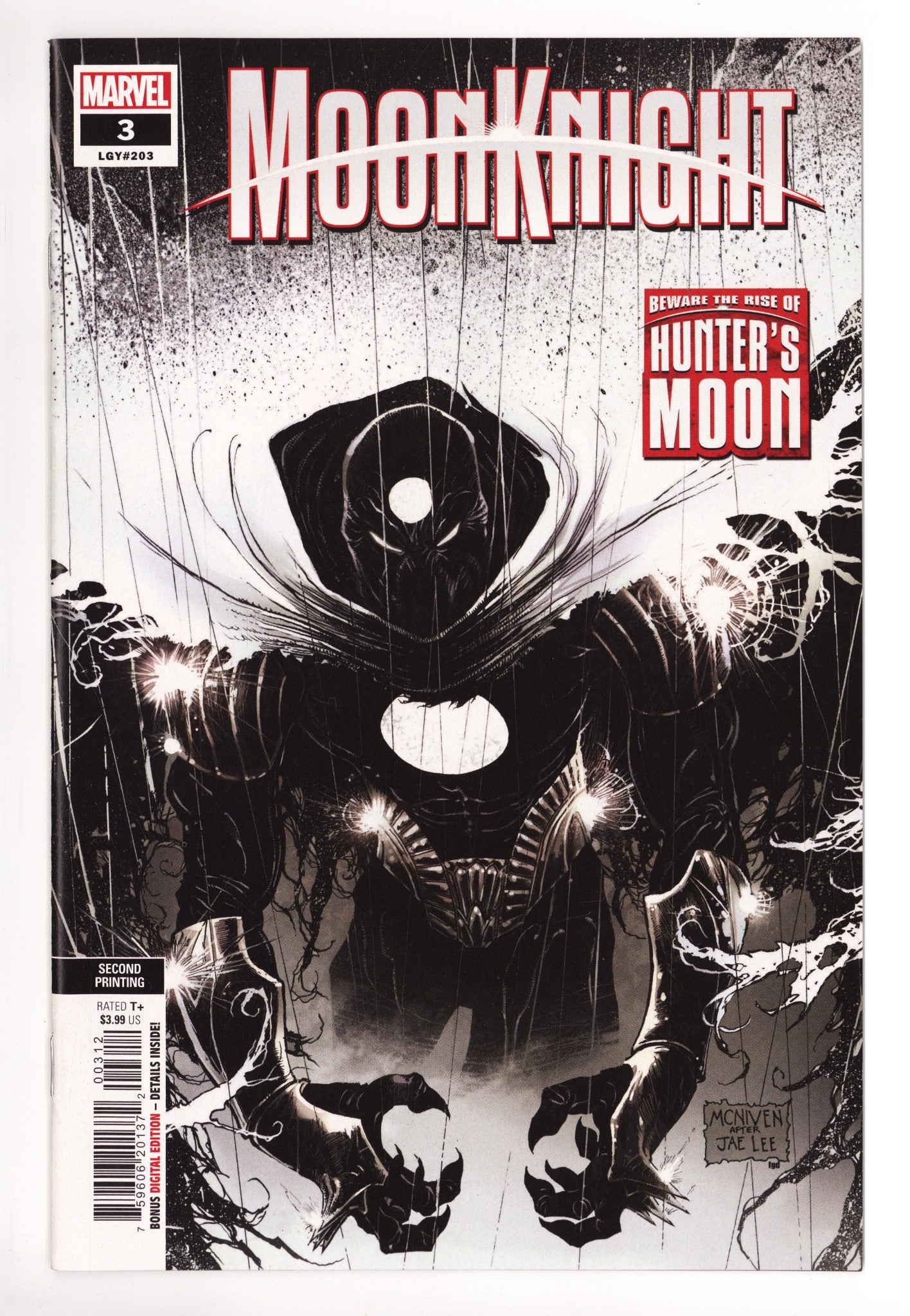 Moon Knight Vol 9 3 (203) High Grade (2021) 