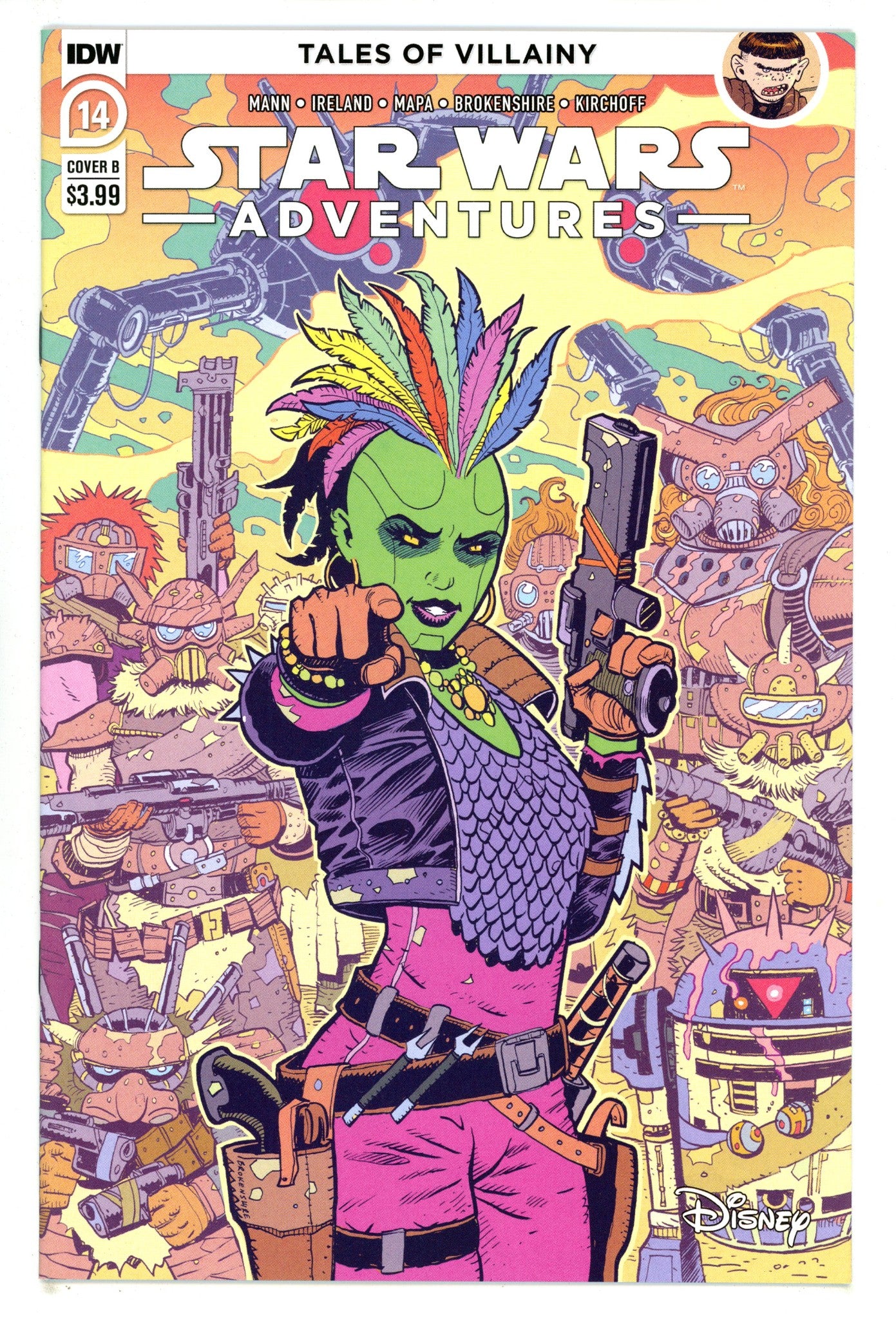 Star Wars Adventures 14 High Grade (2022) Brokenshire Variant 