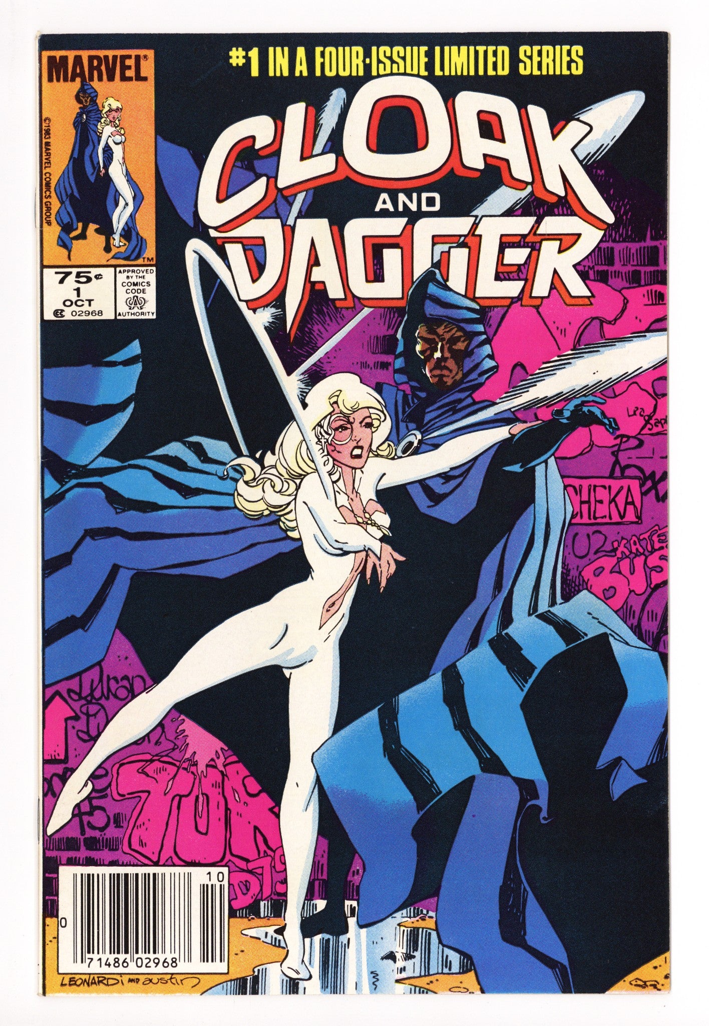 Cloak and Dagger Vol 1 1 VF- (7.5) (1983) Canadian Price Variant 