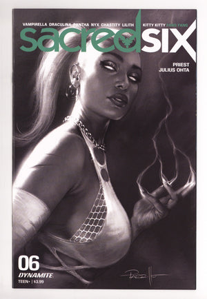 Sacred Six 6 High Grade (2021) Parrillo B&W Variant
