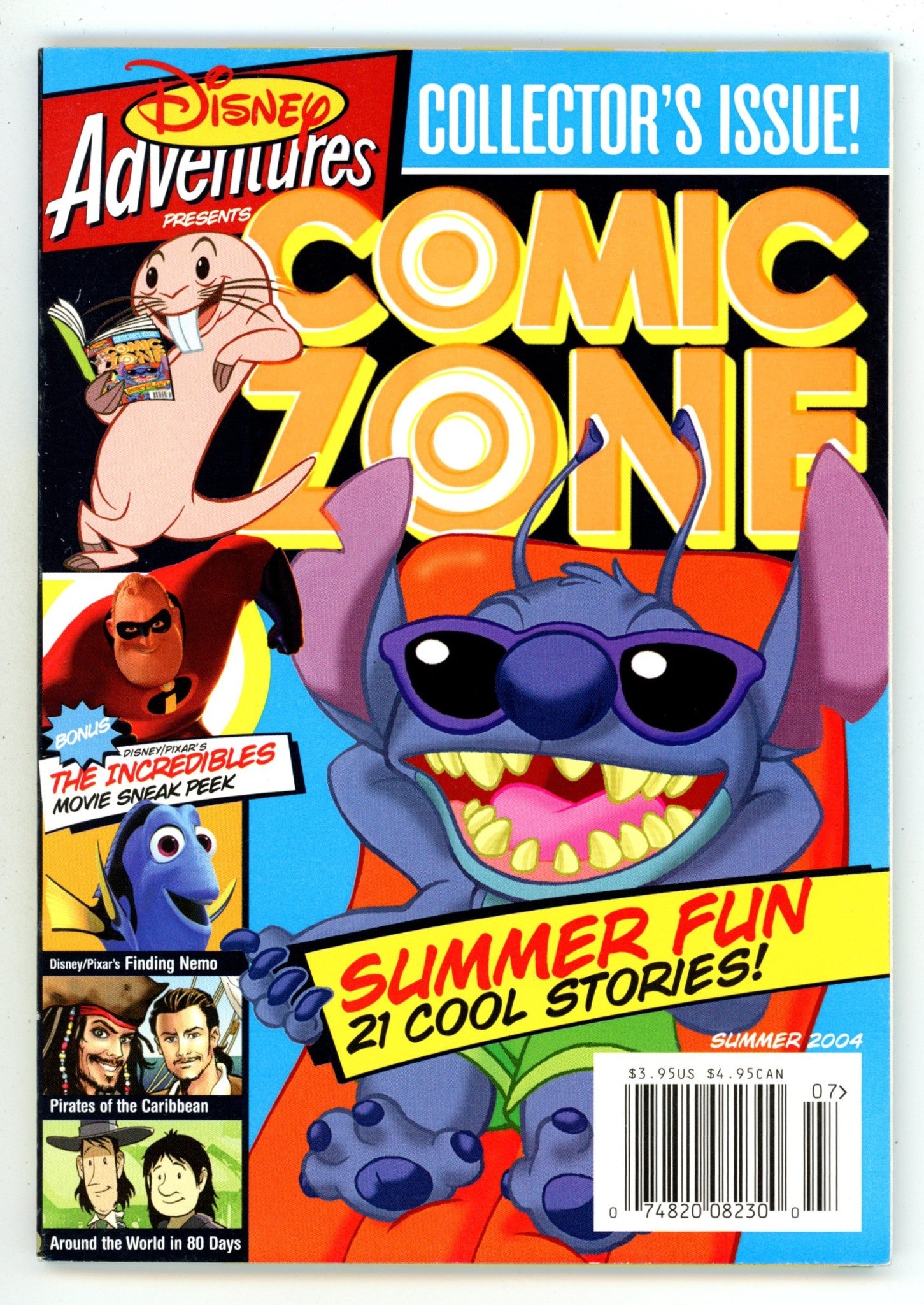 Disney Adventures Comic Zone Summer 2004 VF+ (8.5) (2004) 