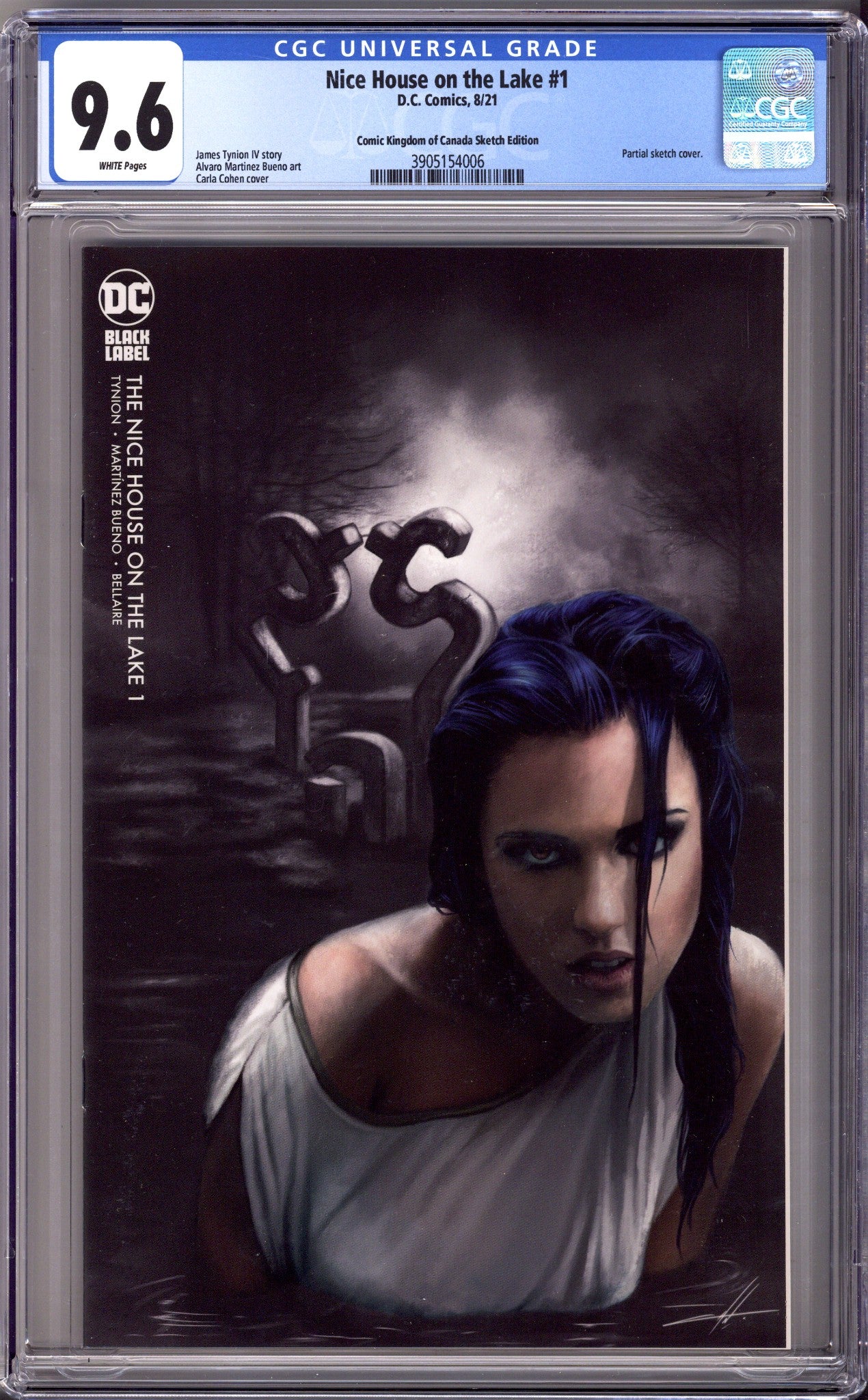 The Nice House on the Lake 1 CGC 9.6 (NM+) (2021) Cohen Exclusive Variant 