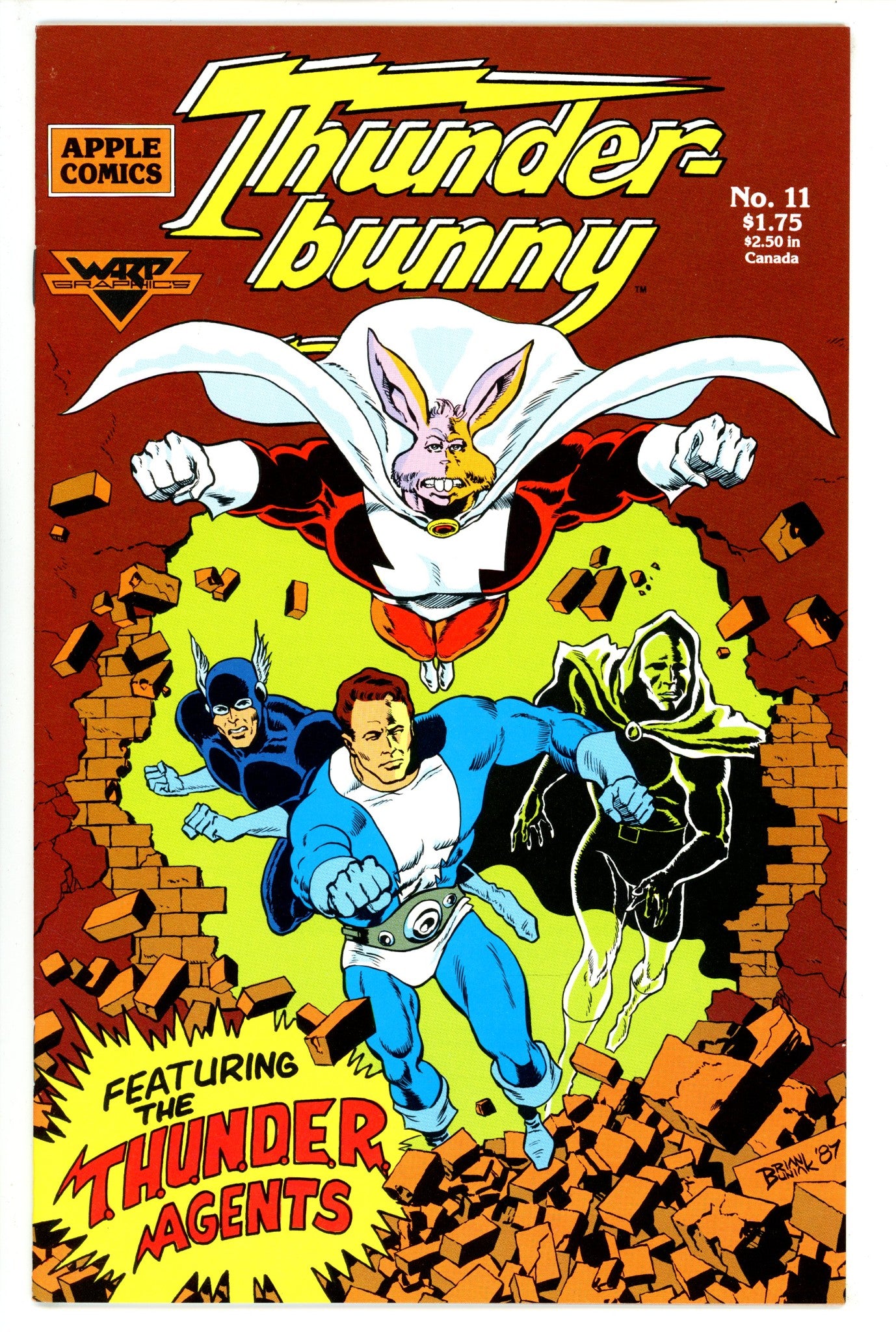 Thunder Bunny 11 VF- (1987)