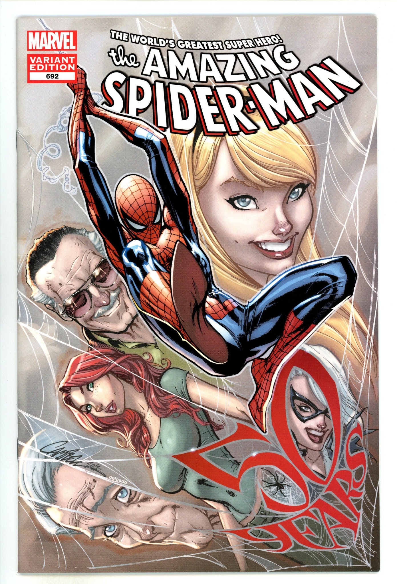 The Amazing Spider-Man Vol 2 692  VF/NM (9.0)  (2012) Campbell  Exclusive Variant  