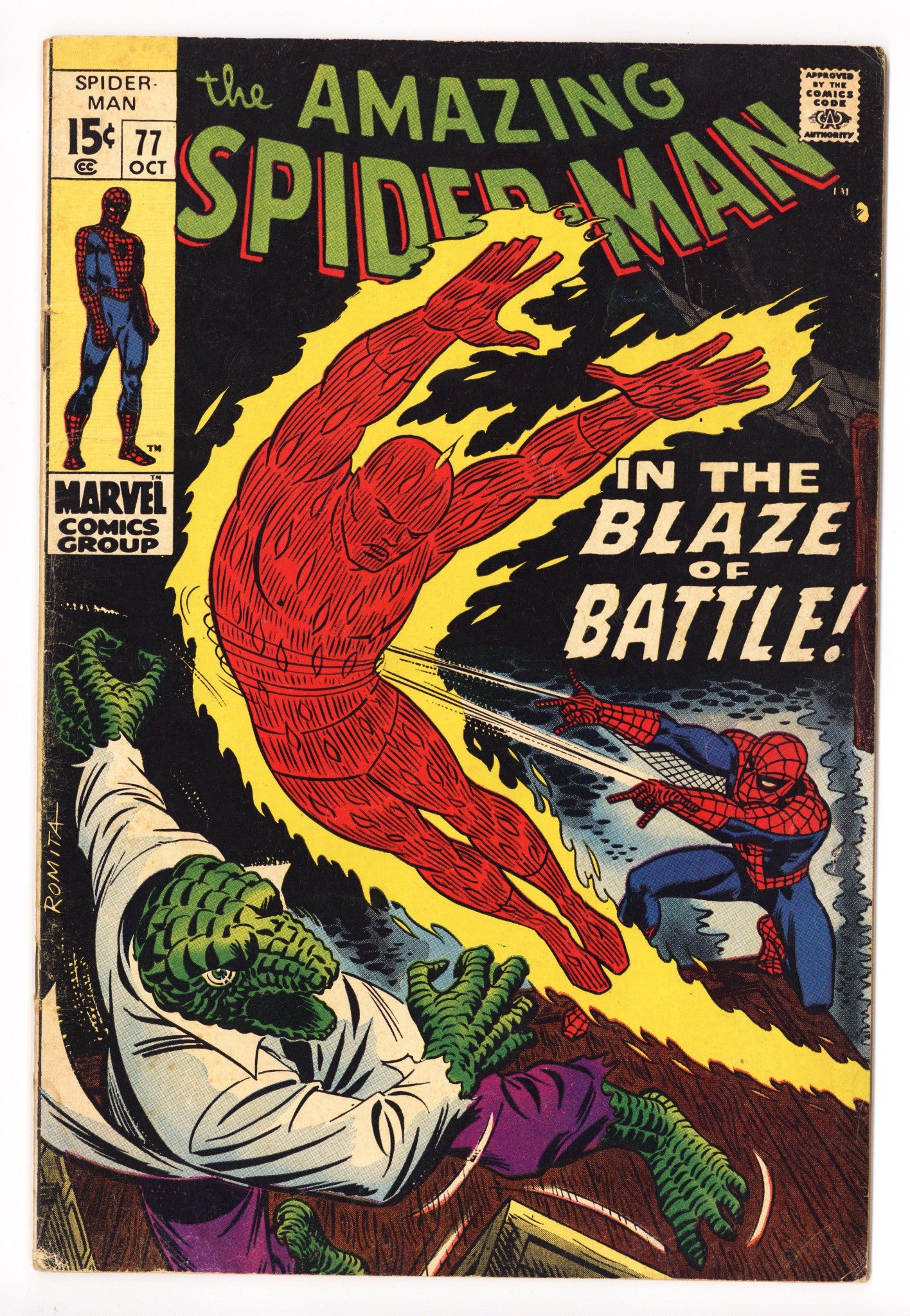 The Amazing Spider-Man Vol 1 77 VG- (3.5) (1969) 