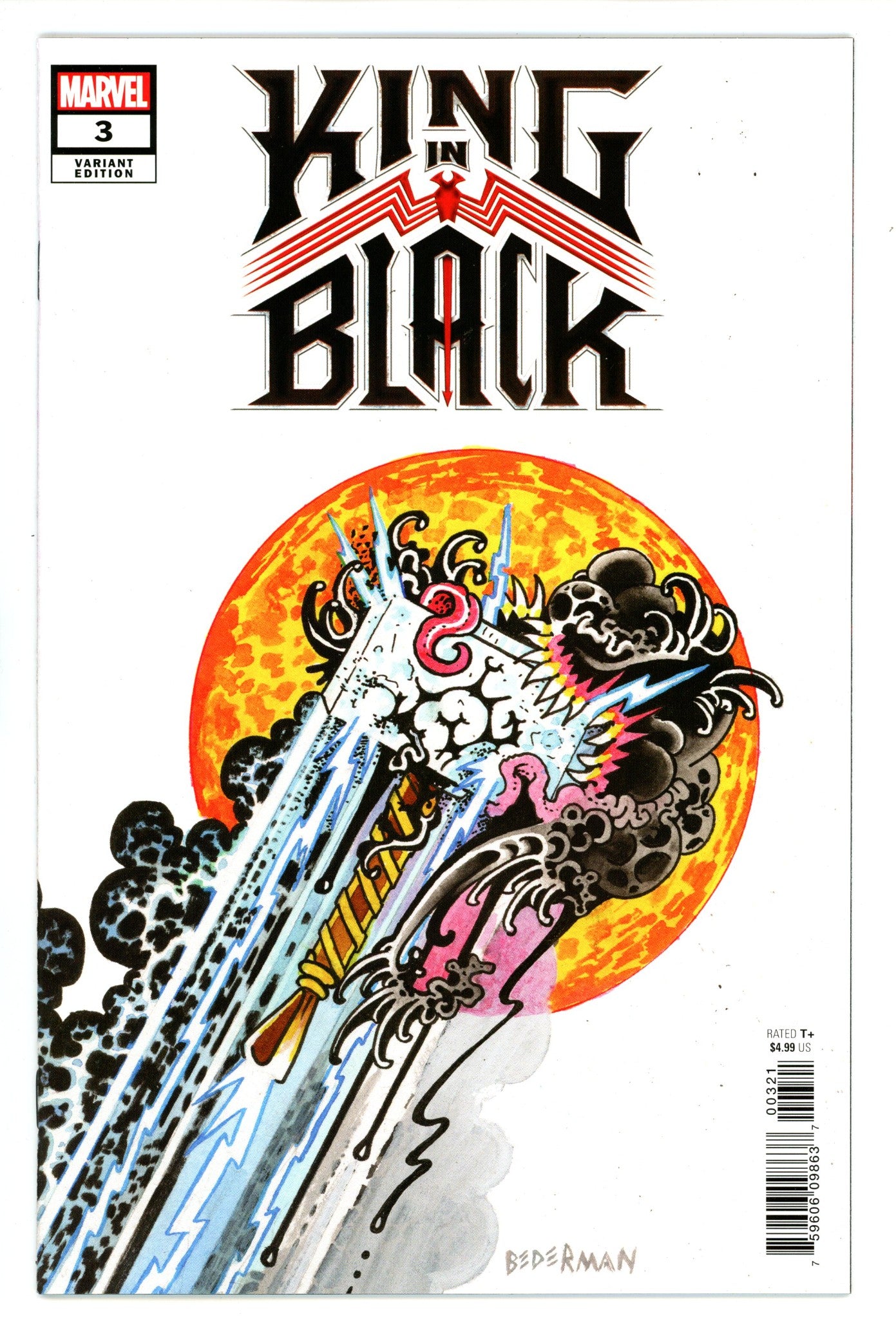 King in Black 3 High Grade (2021) Bederman Variant 