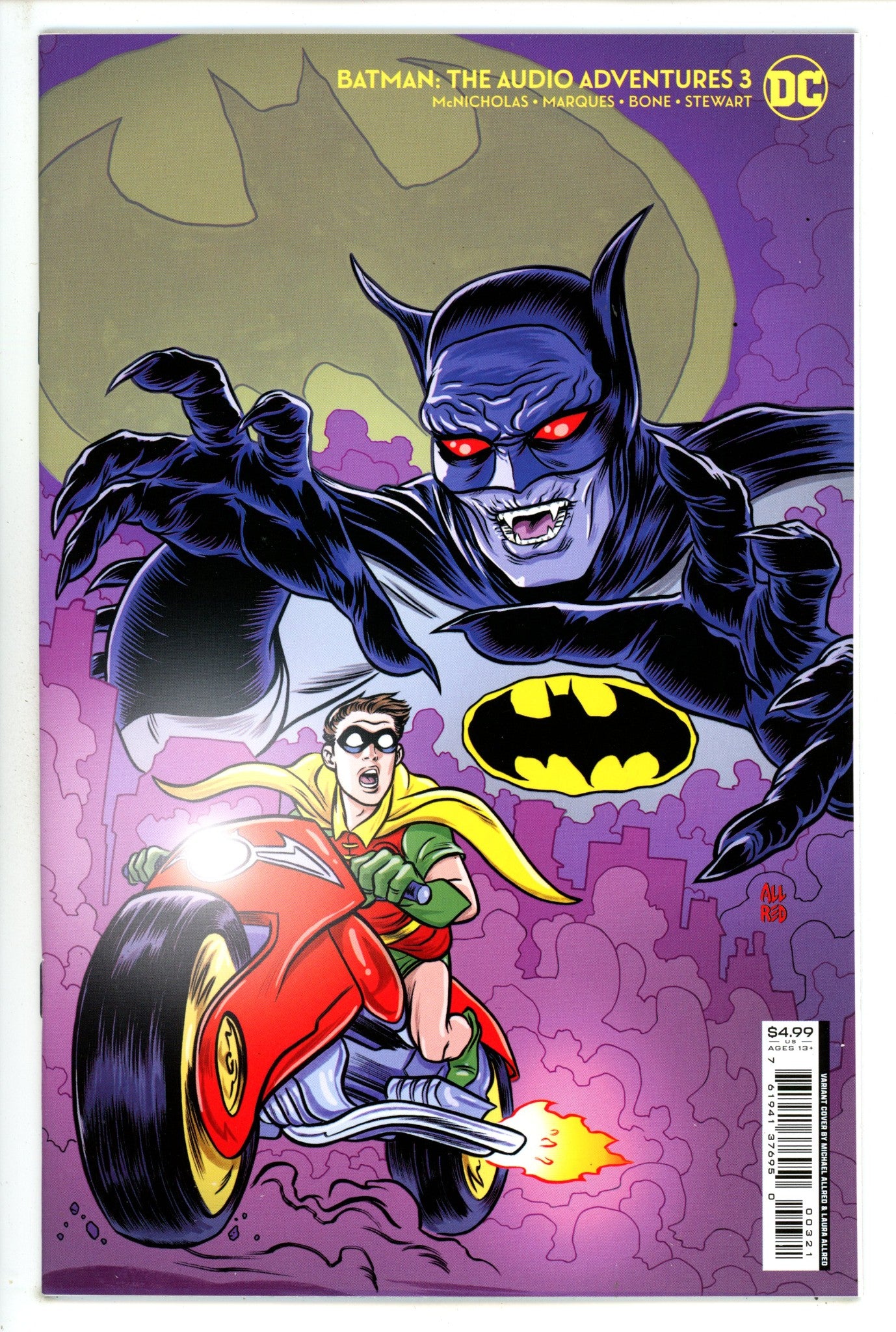 Batman: The Audio Adventures 3 High Grade (2023) Allred Variant 
