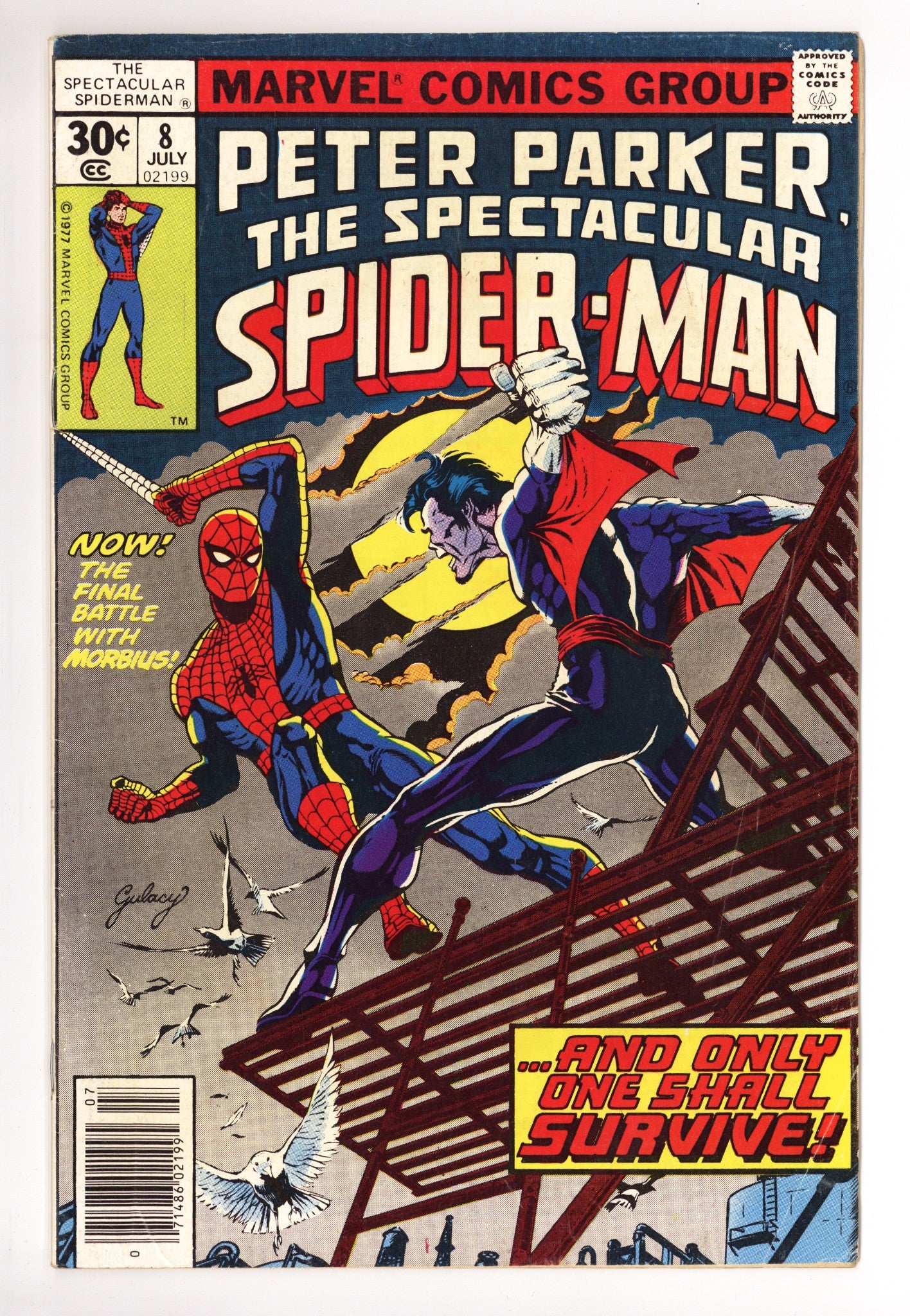 The Spectacular Spider-Man Vol 1 8 Low Grade (1977) 