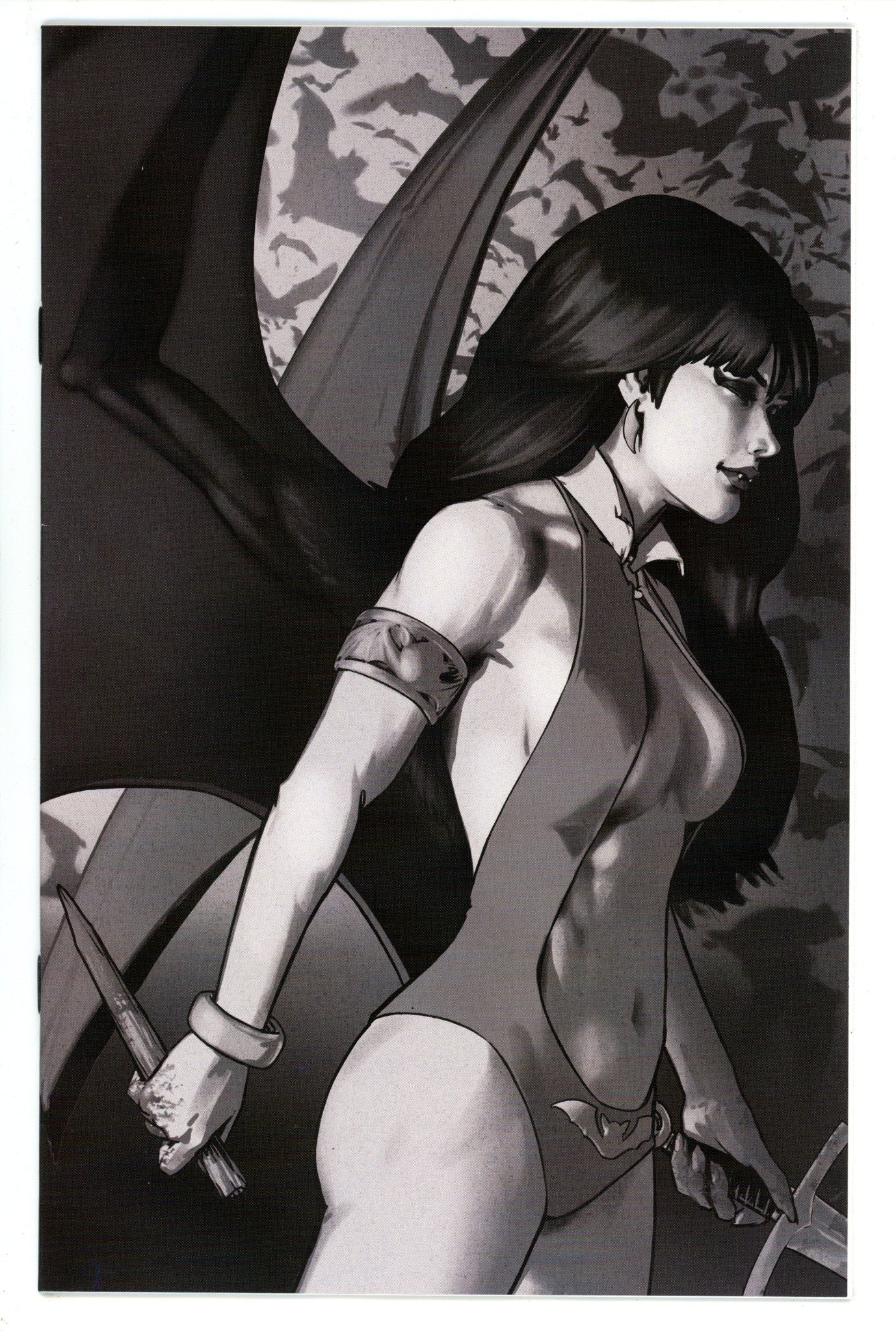 Vampirella: Valentine's Day Special [nn] VF/NM (9.0) (2021) Ha B&W Virgin Incentive Variant 