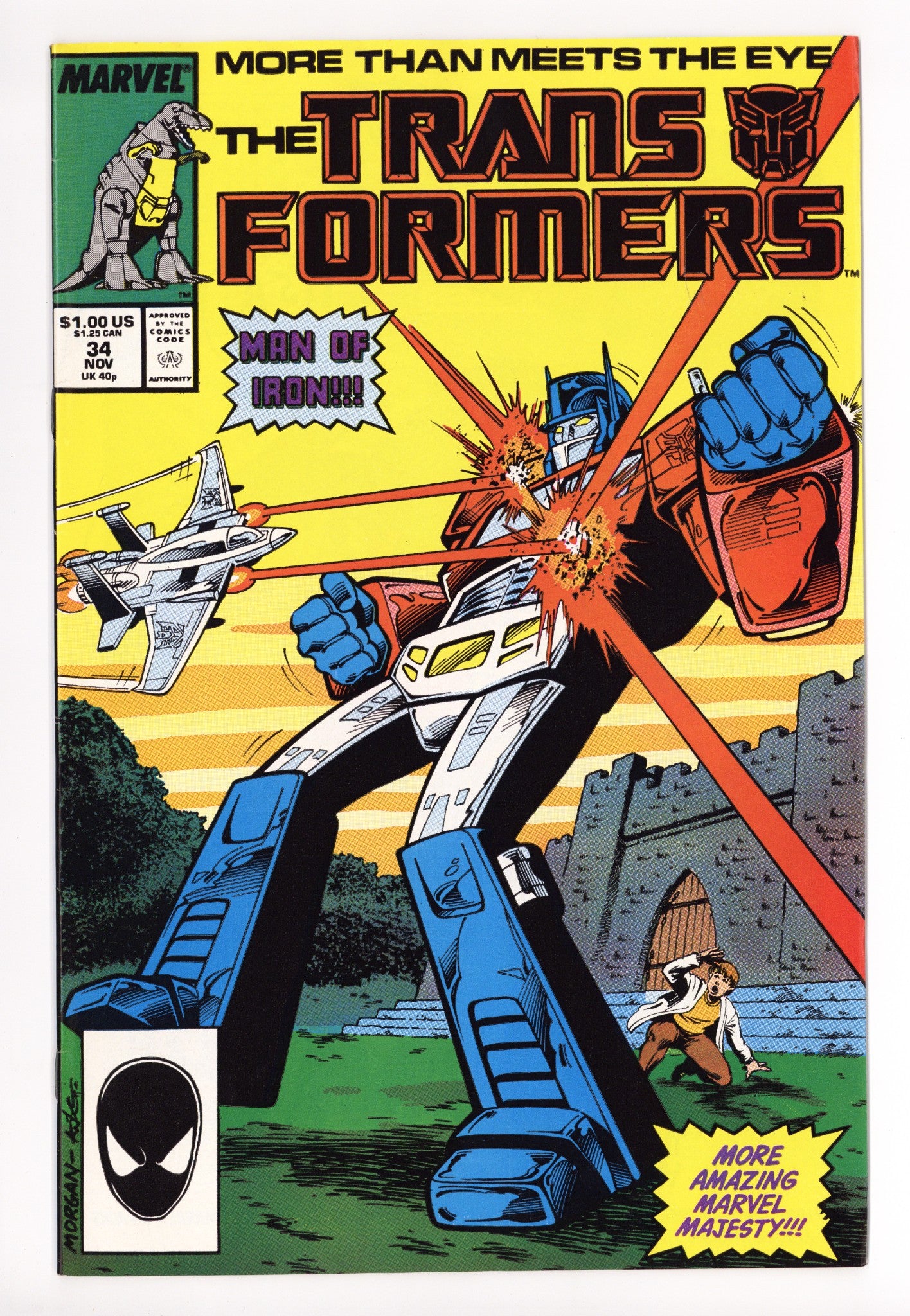 The Transformers 34 Mid Grade (1987) 