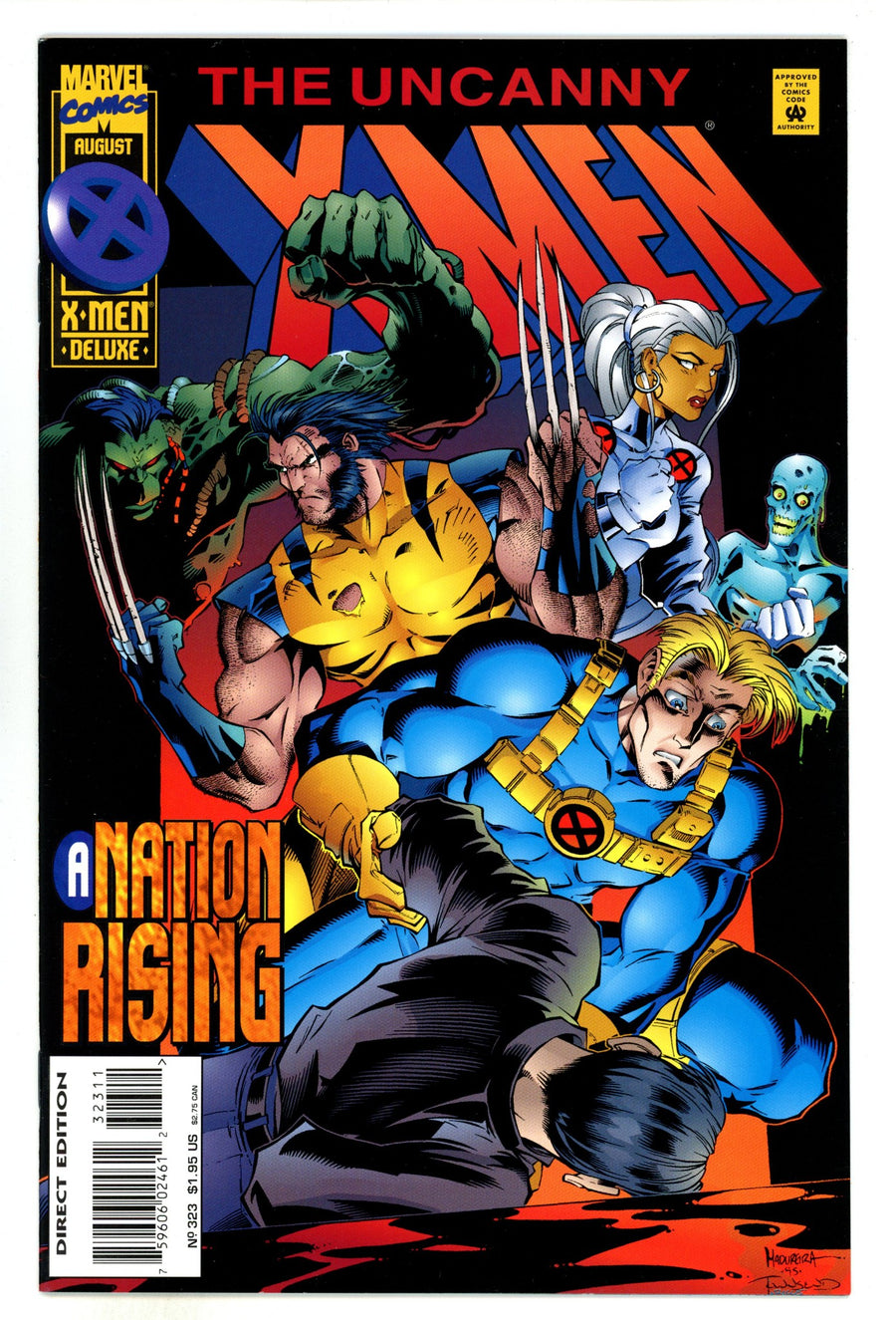 The Uncanny X-Men Vol 1 323 High Grade (1995) 
