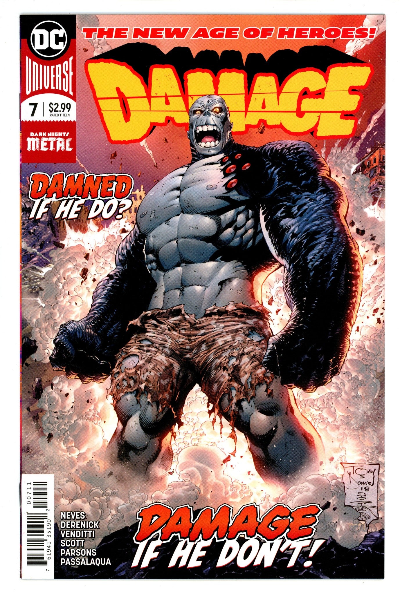 Damage Vol 2 7 High Grade (2018) 