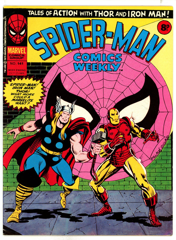 Spider-Man Comics Weekly 141 FN (6.0) (1975)