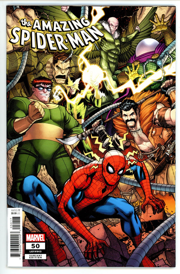 Amazing Spider-Man Vol 6 50 Brashaw Incentive Variant VF/NM (2024)